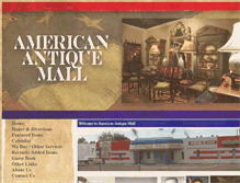 Tablet Screenshot of americanantiquemall.com